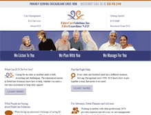 Tablet Screenshot of eldercaresolutions.com